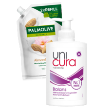 Alle Palmolive of Unicura vloeibare handzeep